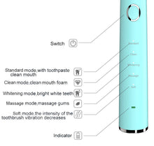 Load image into Gallery viewer, T9-Electric Sonic Rechargeable Toothbrush