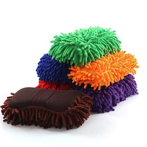 Microfiber Sponge Car Wash Glove