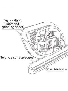 Car Windshield Restorer Universal Wiper Restorer Cleaner Scratch Wiper Repair Tool Refurbish Restorer Windscreen Wiper Blade