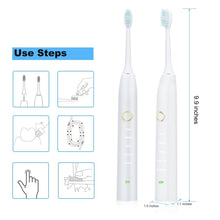 Load image into Gallery viewer, T9-Electric Sonic Rechargeable Toothbrush