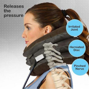 CERVICAL NECK AIR TRACTION DEVICE