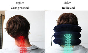 CERVICAL NECK AIR TRACTION DEVICE