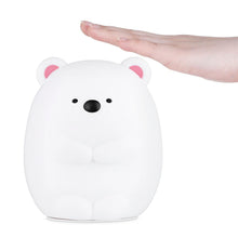 Load image into Gallery viewer, Silicone Squishy Bear Lamp
