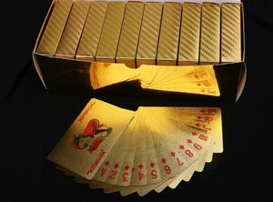 Golden Stack Playing Cards