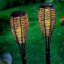 Load image into Gallery viewer, 2 Packs Giant 31\&quot; Solar-Powered Resort Style Torch Lamp