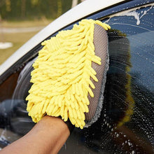 Load image into Gallery viewer, Microfiber Sponge Car Wash Glove