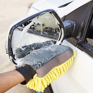 Microfiber Sponge Car Wash Glove