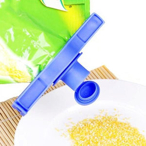 10 Pcs Food Bag Sealer Clip with Nozzle